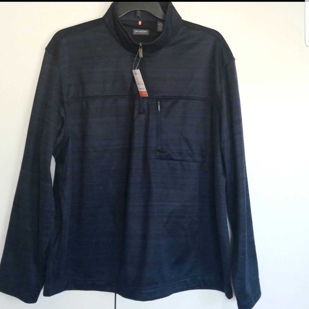 Men's Van Heusen half zip sweater